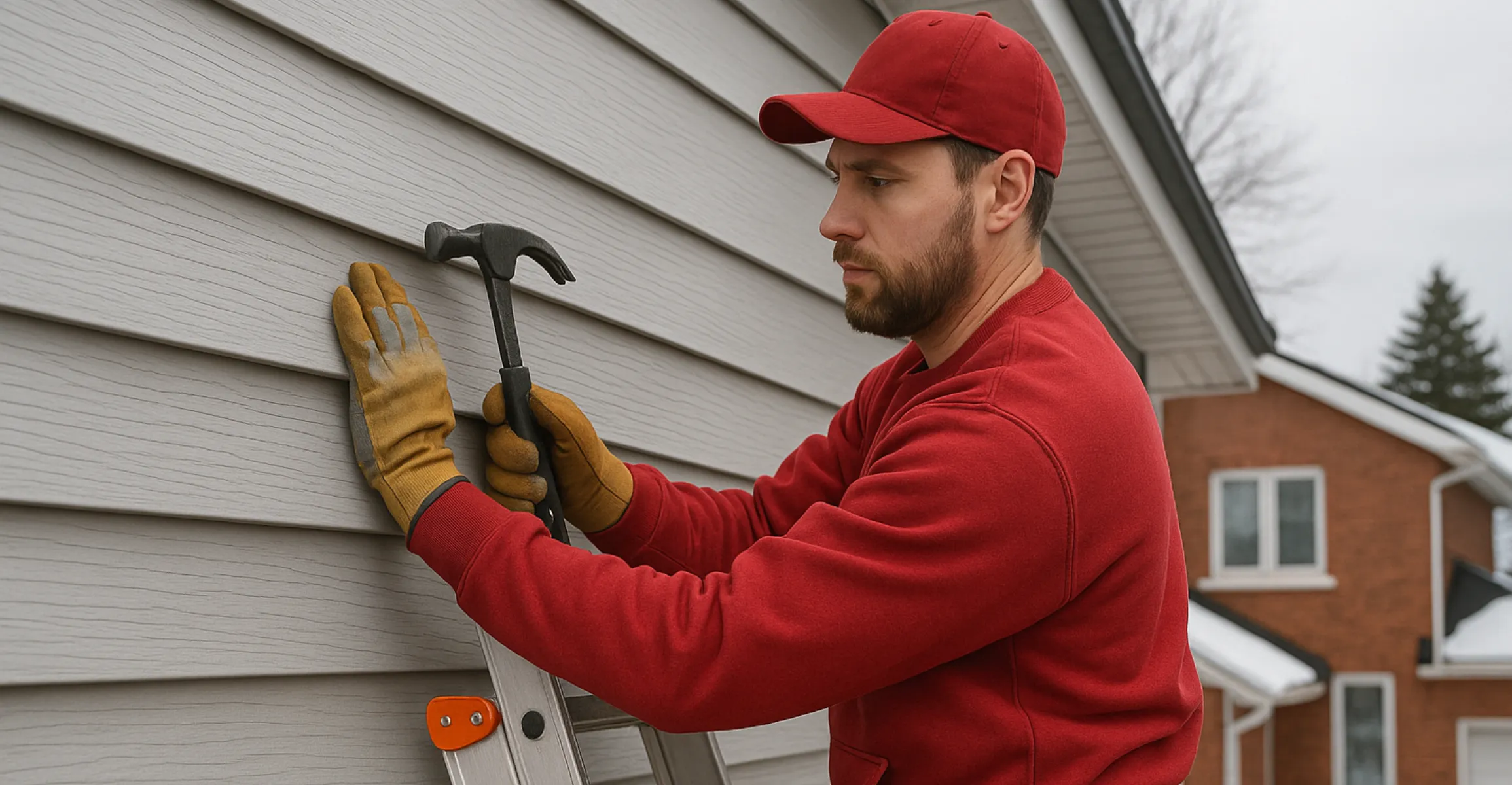 Siding installation, repair, and maintenance services for homes