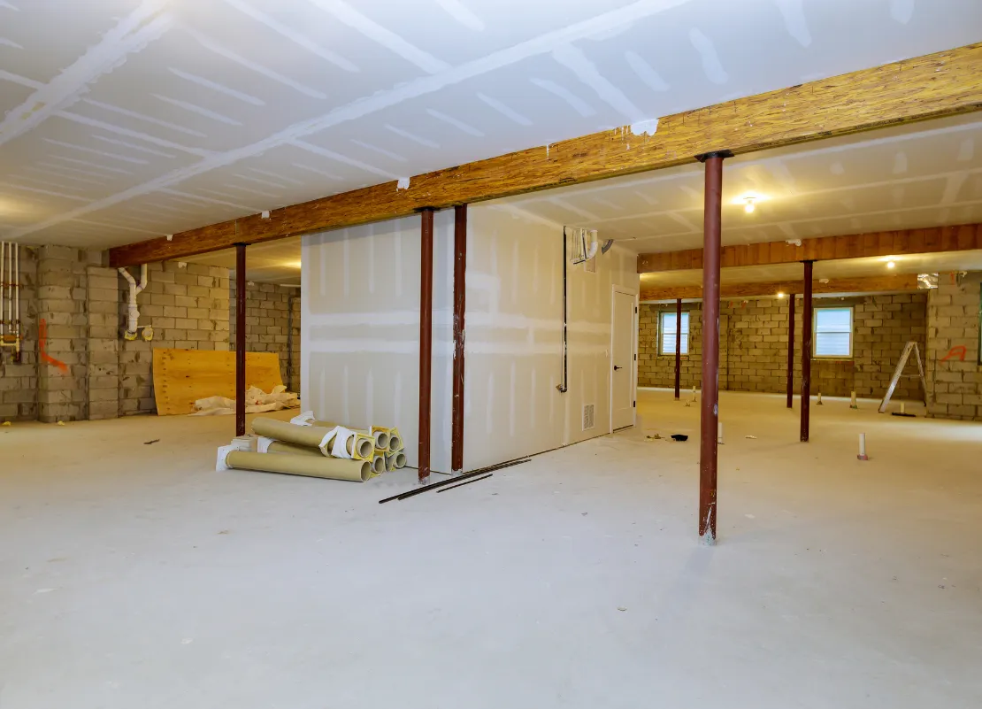 Basement development and renovation service